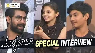 Rana Interviews Malli Raava Movie Child Artists | Satwik, Preethy - Filmyfocus.com