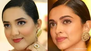Deepika Padukone Makeup Tutorial | Bollywood Makeup | Perkymegs