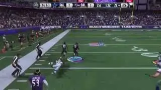 Madden NFL 15 [XB1] Online Ranked Match| To Many Weapons!| Cowboys vs Ravens