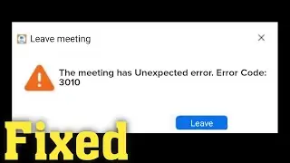 Fix RingCentral Meetings 