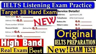 IELTS LISTENING PRACTICE TEST 2025 WITH ANSWERS | 06.09.2025