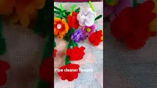 #pipe cleaners flowers#flowers#pretty#handmade