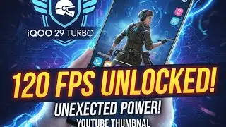 Unexpected Iqoo z9 turbo mobile pubg 120 fps unlock! 🤓😵&zwj;💫