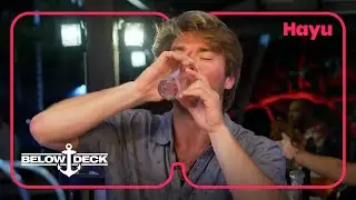 Ross gets smashed and flirts with Alissa | Season 10 | Below Deck