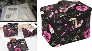 Daraz Online Shopping|makeup Bags and organizer|women Portable Cosmetic Bag||cute travel makeup case