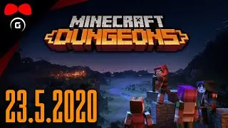 Minecraft Dungeons | (2/5) | 23.5.2020 | #Agraelus #FlyGunCZ #Herdyn #Growey