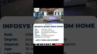 Infosys Hiring 2022 #shorts #infosys #internship