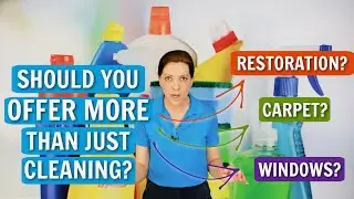 Cleaning Business Diversification - Do You Offer More Than House Cleaning?