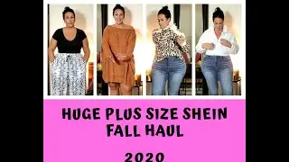 HUGE Plus Size Fall Shein Haul - 2020