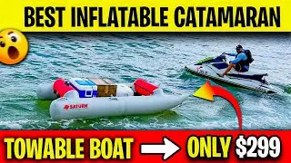 Inflatable Catamaran towable boat in only $299 | Inflatable boats