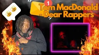 Tom MacDonald - DEAR RAPPERS (Official Music Video) Simply Reactions||Simply Not Simple