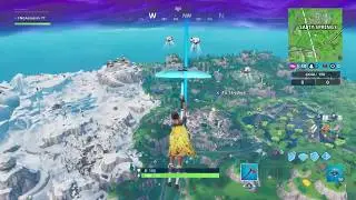 FORTNITE FORTBYTE #43 LOCATION- Acceptable by wearing the Nana Cape Back Bling Inside Banana Stand