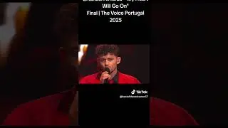 Emanuel Almeida canta My Heart will go on na Final do The Voice Portugal