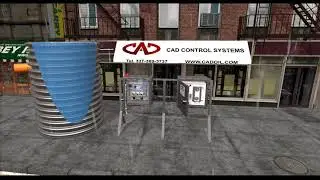 CAD Control Systems Virtual Reality Demo Panel