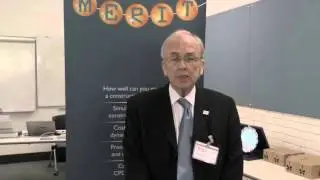 MERIT Competition 2015 - Professor Ron McCaffer interview