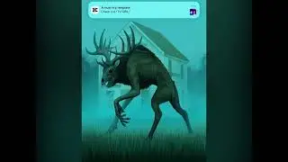 Eww I hate the Scary Sound that look like Skinwalker #wendigos 