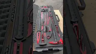 Ultra RED Cardinal Sin Mega Set! #shortsviral #knifecollection