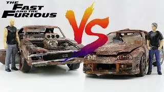 Restoration Dodge Charger R\T vs Toyota Supra | Restoration and Rebuild Abandoned car
