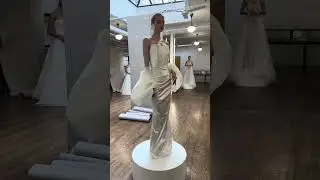 NYLBFW&rsquo;s Francesca Miranda&rsquo;s show rocked it ✨❤️ #weddingdress #fashionweek #newyork