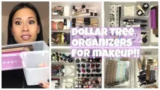 Makeup Storage Hacks: Organize IKEA Alex Drawers with Dollar Tree Bins | DIYwithHan