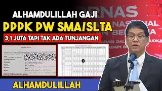 ALHAMDULILLAH ‼️ GAJI PPPK NAIK TAPI TAK ADA TUNJANGAN ‼️
