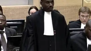 Abu Garda case: confirmation of charges, opening statements, 19.10.09