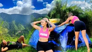 Best Hiking & Camping location Jamaican Mountains highest Garden in the Caribbean wood fire 🔥