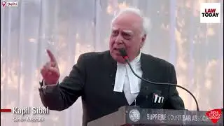 #Excellent speech by Supreme Court Bar Association President Senior Counsel Kapil Sibal