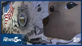 High school students design murals for CSPD's Specialized Enforcement building