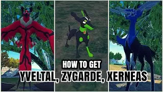 Pokemon Legends: ZA - How to Get Yveltal, Xerneas and Zygarde