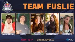 FUSLIE DRAFTS FOR LUDWIG'S 2025 STREAMER GAMES
