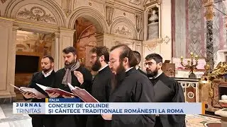 Concert de colinde și c&acirc;ntece tradiționale rom&acirc;nești la Roma