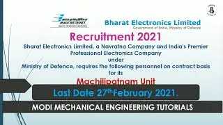 BHEL Recruitment 2021 | Direct Selection | No Interview | No Exam & FEE | Apprenticeships 2021