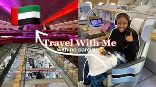 Travel With Me To Dubaii | Talks With T | Botswana youtuber | Teen Youtuber| Emirates Business Class
