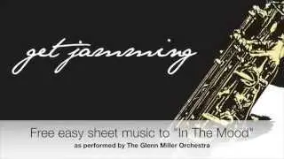 In the Mood - free Sheet Music for saxes and clarinet