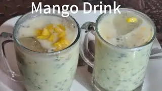 Mango Sago Dessert Recipe l Summer Refreshing Drink l Mango Sago Drink l By Cooking by Rukhsana 👌♥