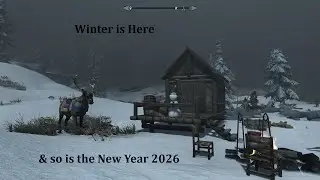 SKYRIM AE 2026: 500+ Mods: Winter is Here and so is New Years Day 2026