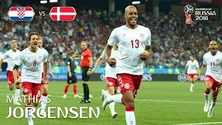 Mathias JORGENSEN Goal  - Croatia v Denmark - MATCH 52