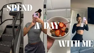 DAY IN MY LIFE | deep clean, workout routine, book of the month & more