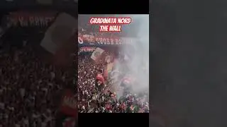 Genoa Gradinata Nord the Wall #genoa #genoacfc #shortvideo #football #fans #shorts