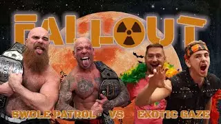 814 WRESTLING - FALLOUT: PA GRAND TAG TEAM CHAMPIONSHIP: Swole Patrol (c) vs Exotic Gaze