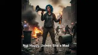 Not Happy unless She's Mad