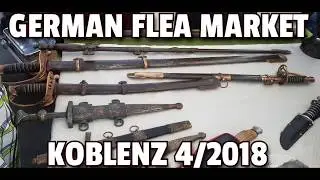 ✔ GERMAN FLEA MARKET KOBLENZ 4/18 with Knives, Swords +Dagger. 4 my friends art+nina @foreignmre.com