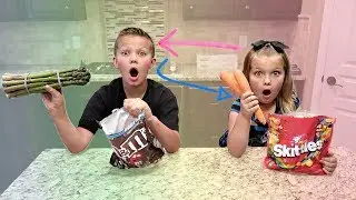 M&M and Skittles Switch Up Prank by Parents!