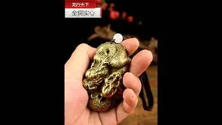 Solid Brass Dragon Zodiac Figurine #tea #diy #the #ring #home #jewelry #healing #handmade #ceramic