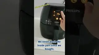Take apart Philips Air Fryer xl size to depth cleaning the internal parts