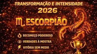 ♏ESCORPIÃO 2026 — MEU DEUS! VOCÊ VAI SUBIR DE NÍVEL E SER MUITO RESPEITADO 2026! 🪜🏆
