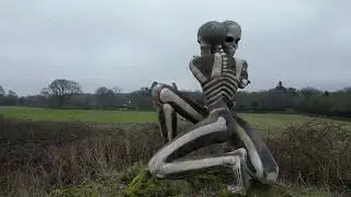 Nuba Embrace (Survival) #djimini3pro #djiavata #fpv #oxfordshire #uk #england #sculpture