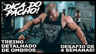 SEQUÊNCIA COMPLETA PARA UM BOM TREINO DE OMBROS | FABRICIO PACHOLOK
