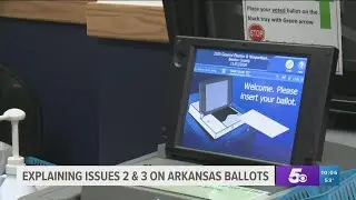 Explaining Issues 2 and 3 on Arkansas Ballot